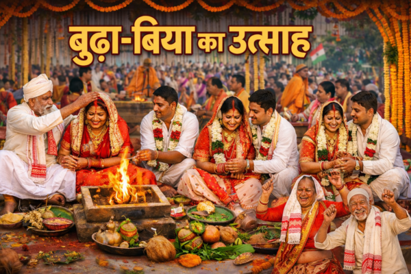 बूढ़ा-बिया का उत्साह