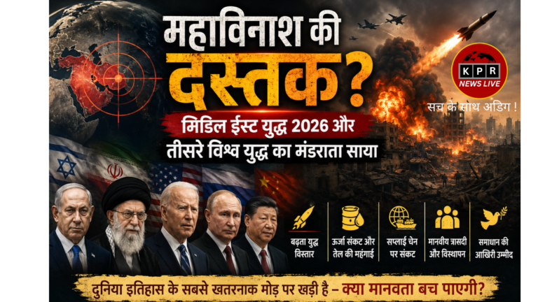 महाविनाश की दस्तक? मिडिल ईस्ट युद्ध 2026 और तीसरे विश्व युद्ध का मंडराता साया