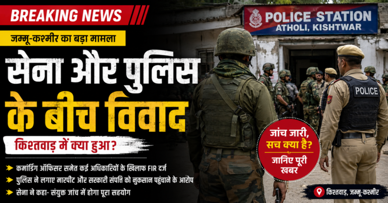 जम्मू-कश्मीर में सेना और पुलिस विवाद
