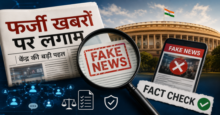 फर्जी खबरों पर केंद्र की बड़ी कार्रवाई